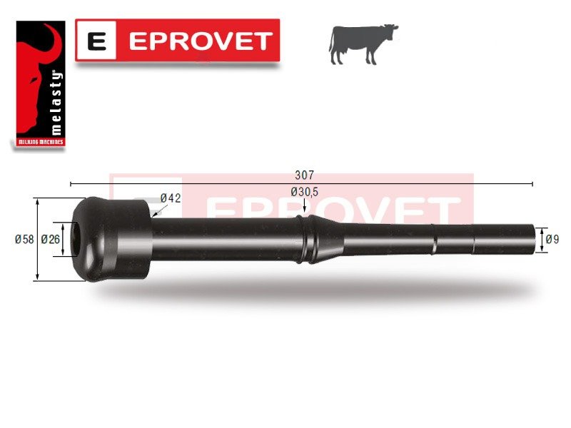 Pezonera de goma modelo melasty pack 3100-51