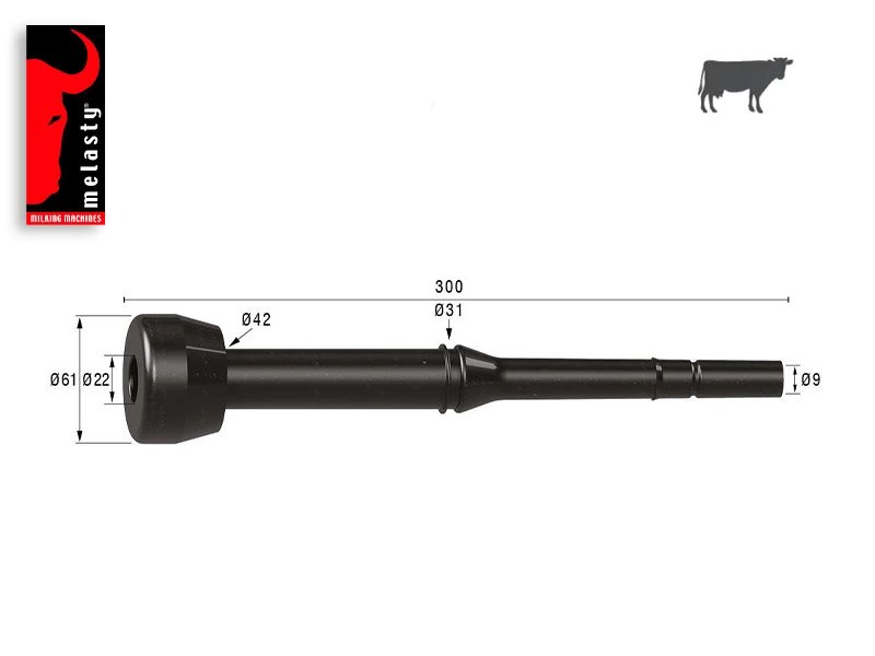 Pezonera de goma modelo melasty pack 4 unidades 3104-51