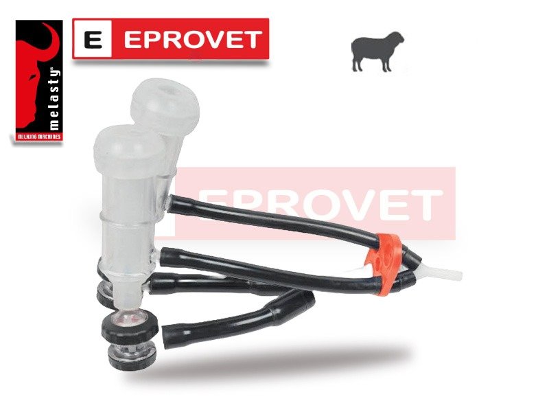 Grupo de ordeño de silicona para ovejas 3365-5