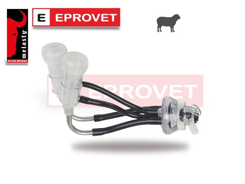 Racimo de ordeño de silicona para ovejas 150cc 3365-1